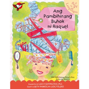"Ang Pambihirang Buhok ni Raquel" Click to go to official website of publisher.
